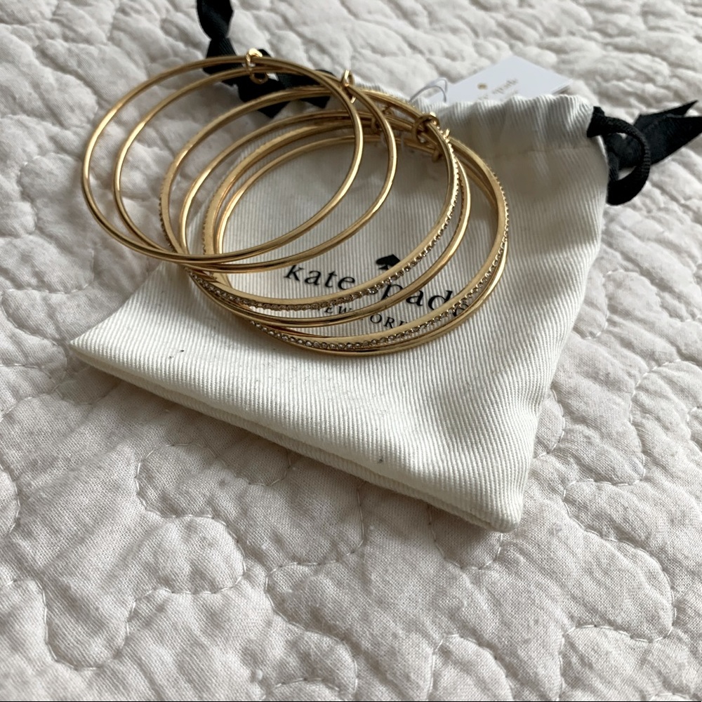 Kate Spade NWT bangle set.